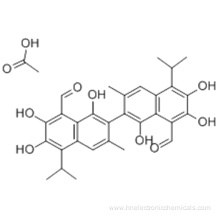 DL-Gossypol Methanoic Acid CAS 12542-36-8 Gossypol Acetate Online